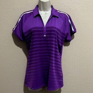 ADIDAS puremotion Fitted Cool Max Ladies’ Polo, Size M, EUC